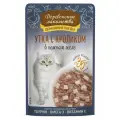 Деревенские лакомства конс. д/кошек Утка с кроликом в нежном желе 70г 12шт