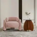 Кресло дизайнерское CHICCO, велюр Arben DREAM цвет desert, 70x80x75 см
