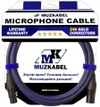 Микрофонный кабель MUZKABEL XXSMK5S - 6 метров, XLR - XLR