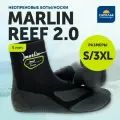Неопреновые боты Marlin REEF 2.0 5 мм р-р 44-45 (XL) / Гидроноски, гидрообувь для сапборда, дайвинга, sup