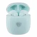 BY Наушники беспроводные TWS Pearl, 30/400мАч, BT: 5.0, голубой