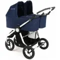 Коляска для двойни 2в1 Bumbleride Indie Twin, цвет Maritime (Синий)