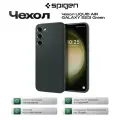 Чехол Spigen на Samsung Galaxy S23 (ACS05713) Liquid Air / Спиген чехол для Галакси С23 накладка, противоударный, с защитой камеры, зеленый