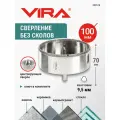 Коронка алмазная 100 мм по керамограниту и керамике трехгранный хвостовик VIRA