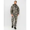 Костюм тактический мужской демисезонный на флисе Huntsman Никс Люкс, ткань Alova Windblock, цвет лабиринт (р.44-46/182-188)