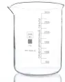 Стакан лабораторный 3000 мл (тип В, лабораторный, высокий с делениями и носиком, термостойки) В-1-3000