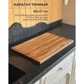 Разделочная доска большая прямоугольная без упора карагач 50*37*2,3 см