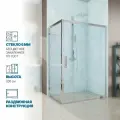 Душевой уголок GWMPKB019R 75x120 см, цвет фурнитуры хром блестящий, стекло бесцветное закаленное 6 мм