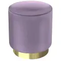 Пуф малый Hollywood Gold. SUPERA Luxemebel. Цвет Фиолетовый.