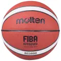 Мяч баскетбольный MOLTEN B6G3800 р.6, FIBA Appr, синт. комп. кожа (ПУ),12 пан, бутиловая камера, нейл. корд, кор-беж-чер