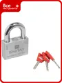 Замок навесной булат ВС 3-С70 НС нержавеющая сталь, 3 ключа, d=14 мм 14431