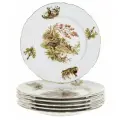 Набор тарелок мелких Bernadotte Охотничьи сюжеты 21 см, 6 шт