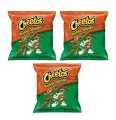 Кукурузные чипсы Cheetos Cheddar Jalapeno Crunchy со вкусом сыра и халапеньо 3 шт. по 28.3 г США