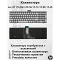 Клавиатура Genuine (M17185-251) серебристая с подсветкой для HP 15-DY 15-BS 15S-EQ 15S-FQ 15-bq