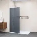Душевая перегородка RGW WA-010 Walk-in 351001007-31 70 см, профиль хром, стекло тонированное