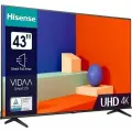 43, Телевизор LED Hisense 43A6K, Led, 4K UHD, 60 гц, Wi-Fi, Bluetooth, черный