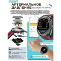 Умные смарт-часы с тонометром и экг, PPG, HRV1.43' амолед экраном, с функцией вызова по Bluetooth
