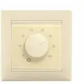 Терморегулятор ЭргоЛайт ТР-03 Валена бежевый, с выносным датчиком, встраиваемый, для рамок Legrand Valena