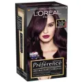 L'Oreal Paris Preference стойкая краска для волос, 4.26 благородный сливовый - 6 шт