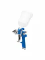 Краскопульт пневматический HVLP 1.4 мм, 600 мл 2-3 бар для авто, мебели и дерева, краскораспылитель для компрессора VOLCA H-827