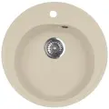 Кухонная мойка AquaGranitEx бежевая M-08/328