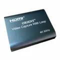 Устройство видеозахвата HDMI -> USB 2.0+HDMI, Audio in/out, 1080p/60Hz (ORIENT C712HVC)