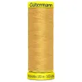 Нить Gutermann Maraflex 120 для эластичных, трикотажных материалов, 150 м, 100% ПБТ, 5 шт (416 светлое золото)