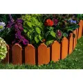 Ограждение для сада Дачник высота 18 см длинна 3 метра (Терракот) 6 комплектов