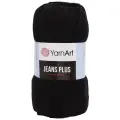 Пряжа YarnArt Пряжа YarnArt Jeans Plus Цвет.53 Черный