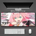Коврик для мыши в стиле Аниме любимый во Франксе, Zero Two #010. 80x30x0.3см