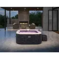 Надувное джакузи Intex PureSpa Greystone Deluxe с аэромассажем, хлоргенератором и аксессуарами, 175х71 см, 28450