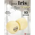 Летняя хлопковая пряжа YarnArt Iris (Ирис), цвет 912 светло-желтый, 10 мотков