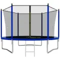 Батут с защитной сеткой SWOLLEN Lite Inside ZIP 10 FT (305 см) (Blue) детский, для детей, уличный, для улицы, для дачи