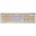 Клавиатура проводная ARDOR GAMING Spectrum, механическая Kailh Red, клавиш - 104, USB, белая