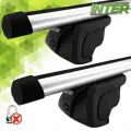 Багажник на интегрированные рейлинги Kia Sportage / Киа Спортейдж Кроссовер 5 дв. 2016-н. в. аэродинамические дуги, Inter TITAN i-Pro (Интер), без замка