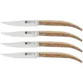 Набор ножей ZWILLING Steak sets, для стейка, 4 предмета, нержавеющая сталь, дерево