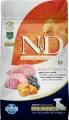 Сухой корм Farmina N&D Pumpkin Mini, для щенков мелких пород, беззерновой, ягненок, черника и тыква 2,5кг