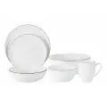 Обеденный набор с кружками Арктика 27 предметов 6 персон (Anna Lafarg Emily)