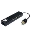 5bites UA2-45-06BK Кабель-адаптер USB2.0 / 3*USB2.0 / RJ45 100MB / BLACK