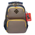 Рюкзак школьный GRIZZLY с карманом для ноутбука 13, анатомической спинкой, для мальчика RB-553-1/4