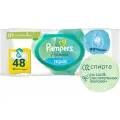 Влажные салфетки Pampers Harmonie Aqua, детские, 48 шт