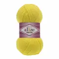 Пряжа Alize Cotton Gold 110 жёлтый (100г/330м, упаковка 5 мотков)