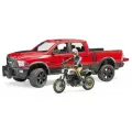 Bruder 02502 Внедорожник RAM с мотоциклом Ducati