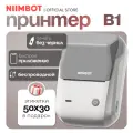 Портативный термопринтер этикеток NIIMBOT B1 с Bluetooth