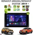 Автомагнитола для RENAULT ARKANA / RENAULT DUSTER (2019 +) , Android 11, 4/32 GB, GPS, Bluetooth, WiFi, IPS экран, FM, сенсорные кнопки, поддержка кнопок на руле