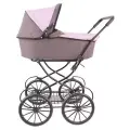 Коляска люлька для кукол до 55 см, металлическая, с корзиной (для детей от 90 до 150 см)