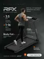 Беговая дорожка RFX T420F, электрическая, складная, для дома, 130кг, 14 программ