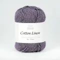 Пряжа для вязания Infinity Design Cotton Linen (5052 Dusty Purple) 2 мотка по 50 г/125 м