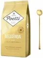 Кофе в зернах Poetti Legenda Oro, 100 % Арабика 1 кг + ложка
