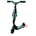 Детский самокат с дымом, ревом мотора и подсветкой Small Rider Dragon 2 (аква), DRAGON2aqua